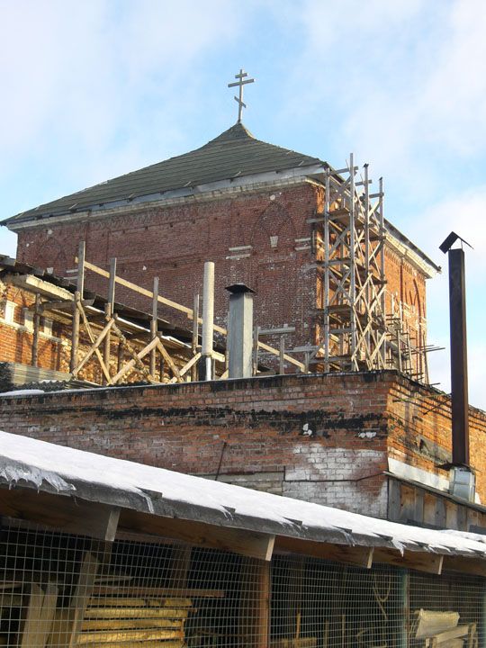 Церковь Троицы Живоначальной, Новощапово (Клинский городской округ, Московская область). архитектурные детали