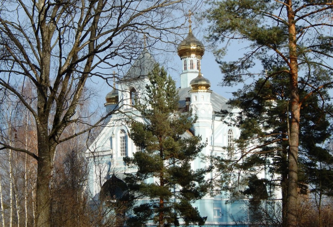 Ёгла. Церковь Тихвинской иконы Божией Матери. фасады