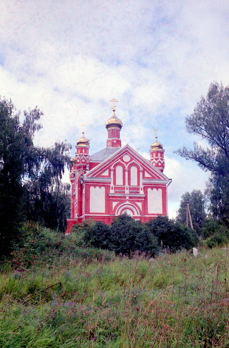 фасады. Церковь Тихвинской иконы Божией Матери, Ёгла (Боровичский район, Новгородская область)