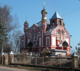 Ёгла. Церковь Тихвинской иконы Божией Матери