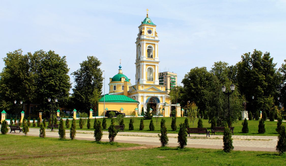 Церковь Николая Чудотворца, Лосино-Петровский (Лосино-Петровский городской округ и ЗАТО Звёздный городок, Московская область). общий вид в ландшафте