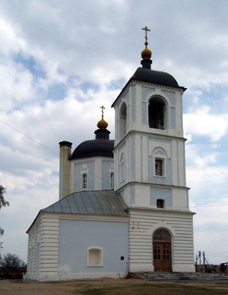 Васютино. Церковь Николая Чудотворца. фасады