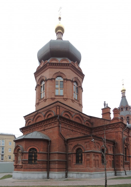 Сокольники. Церковь Благовещения Пресвятой Богородицы при штабе ВДВ в Сокольниках. архитектурные детали