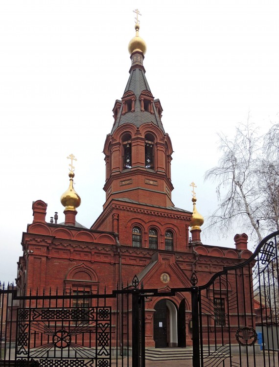 Сокольники. Церковь Благовещения Пресвятой Богородицы при штабе ВДВ в Сокольниках. фасады