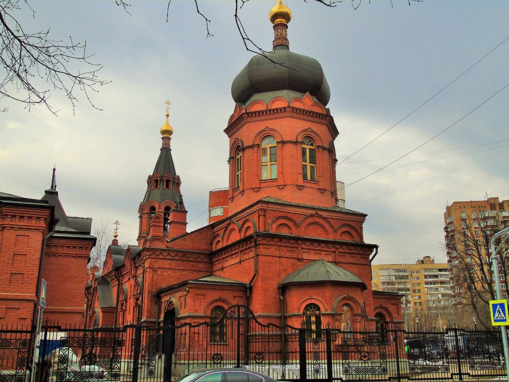 Церковь Благовещения Пресвятой Богородицы при штабе ВДВ в Сокольниках, Сокольники (Восточный административный округ (ВАО), г. Москва). фасады
