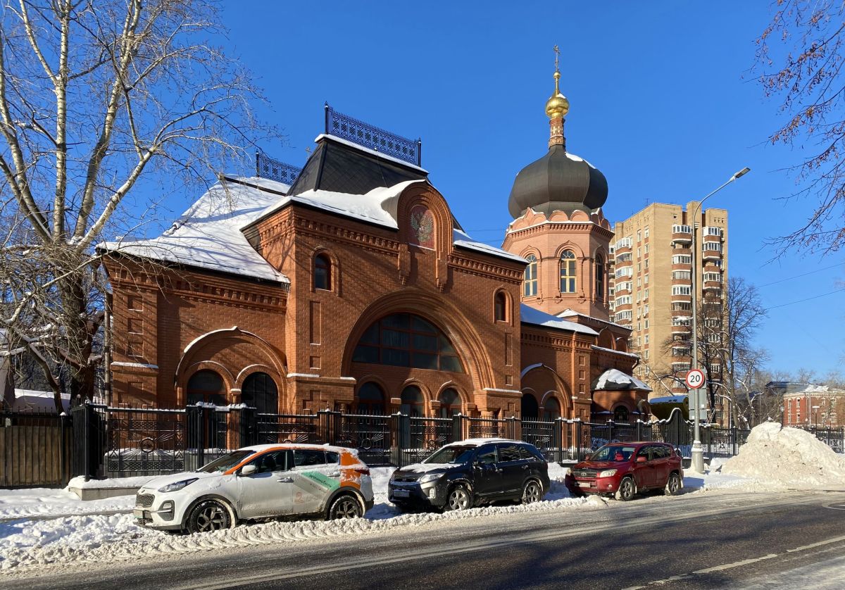 Церковь Благовещения Пресвятой Богородицы при штабе ВДВ в Сокольниках, Сокольники (Восточный административный округ (ВАО), г. Москва). дополнительная информация, Расширенный приходской дом (д. 9с1) по ул. Матросская Тишина