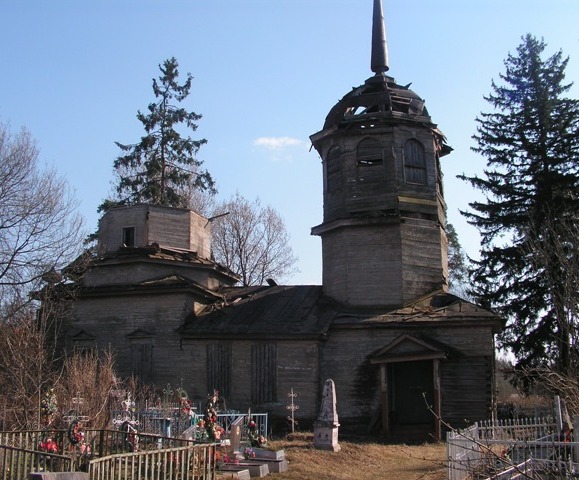 Церковь Георгия Победоносца, Ручьи (Крестецкий район, Новгородская область). фасады