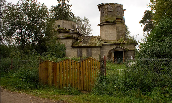 Церковь Георгия Победоносца, Ручьи (Крестецкий район, Новгородская область). фасады