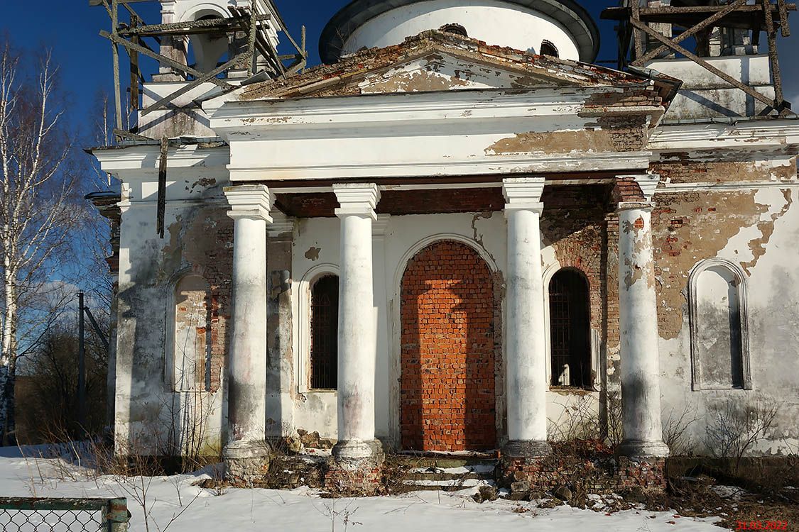 Ручьи. Церковь Покрова Пресвятой Богородицы. архитектурные детали