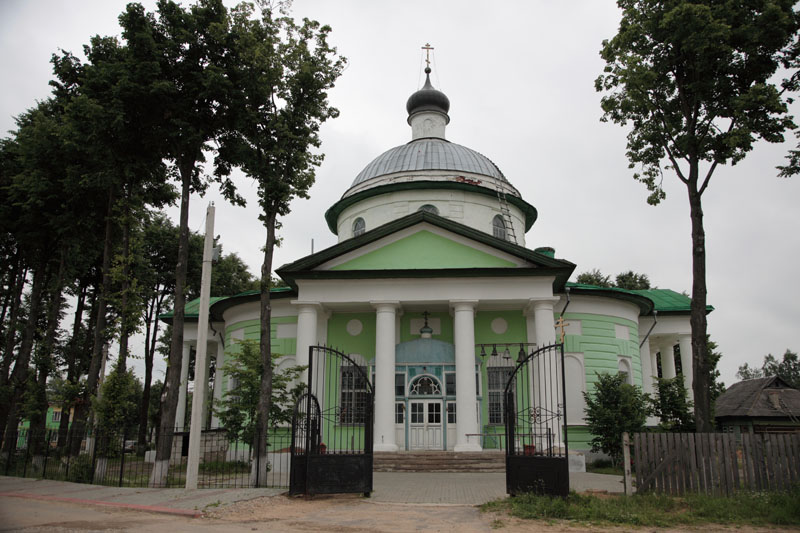 Спас-Деменск. Церковь Спаса Преображения. фасады