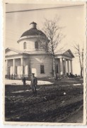 Церковь Спаса Преображения, Фото 1942 г. с аукциона e-bay.de<br>, Спас-Деменск, Спас-Деменский район, Калужская область