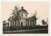 Церковь Спаса Преображения, Фото 1942 г. с аукциона e-bay.de<br>, Спас-Деменск, Спас-Деменский район, Калужская область