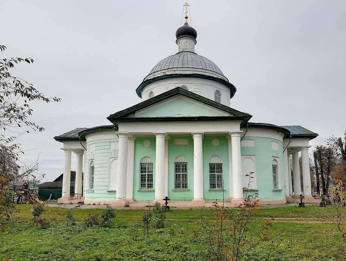 фасады. Церковь Преображения Господня, Спас-Деменск (Спас-Деменский район, Калужская область)