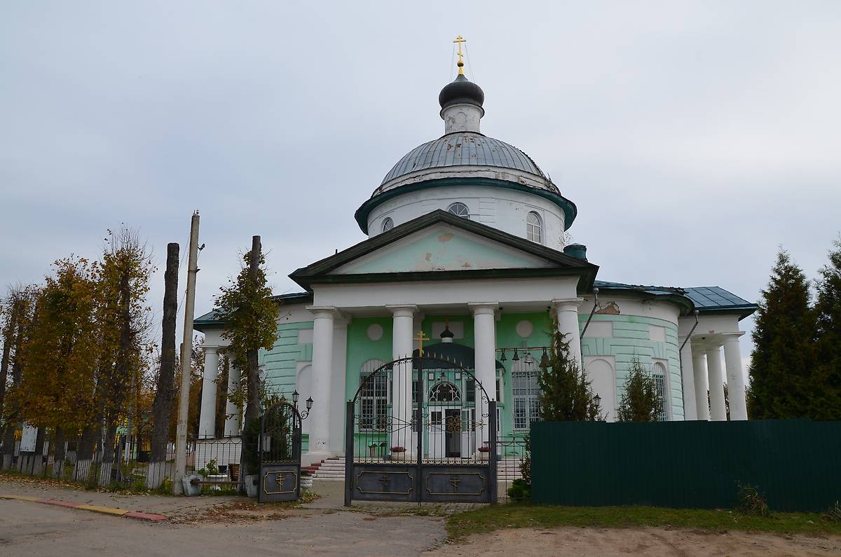 фасады. Церковь Преображения Господня, Спас-Деменск (Спас-Деменский район, Калужская область)