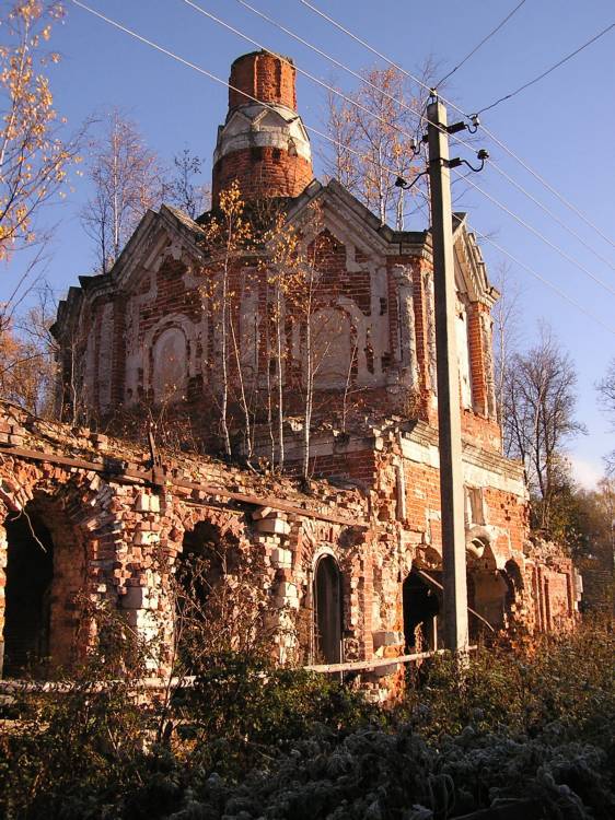 Церковь Тихвинской иконы Божией Матери, Глухово (Дмитровский городской округ, Московская область). фасады