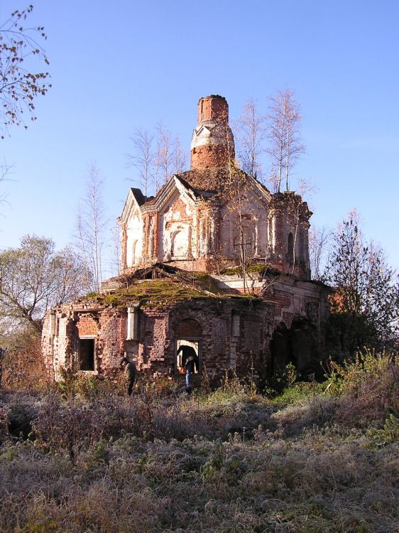 Церковь Тихвинской иконы Божией Матери, Глухово (Дмитровский городской округ, Московская область). фасады