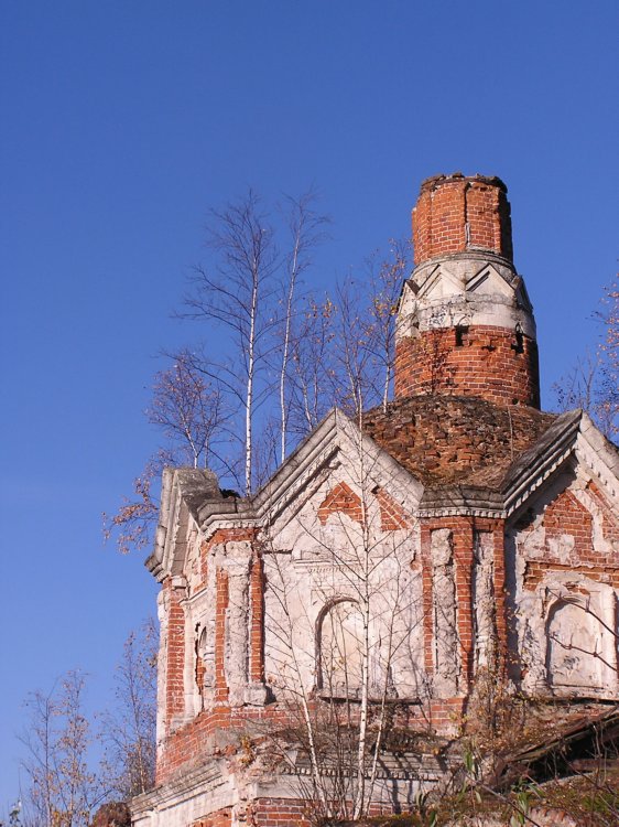 Церковь Тихвинской иконы Божией Матери, Глухово (Дмитровский городской округ, Московская область). архитектурные детали