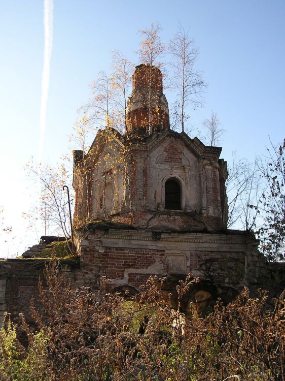 Церковь Тихвинской иконы Божией Матери, Глухово (Дмитровский городской округ, Московская область). фасады
