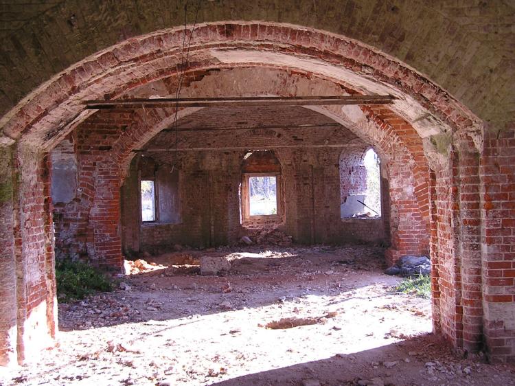 Церковь Тихвинской иконы Божией Матери, Глухово (Дмитровский городской округ, Московская область). интерьер и убранство