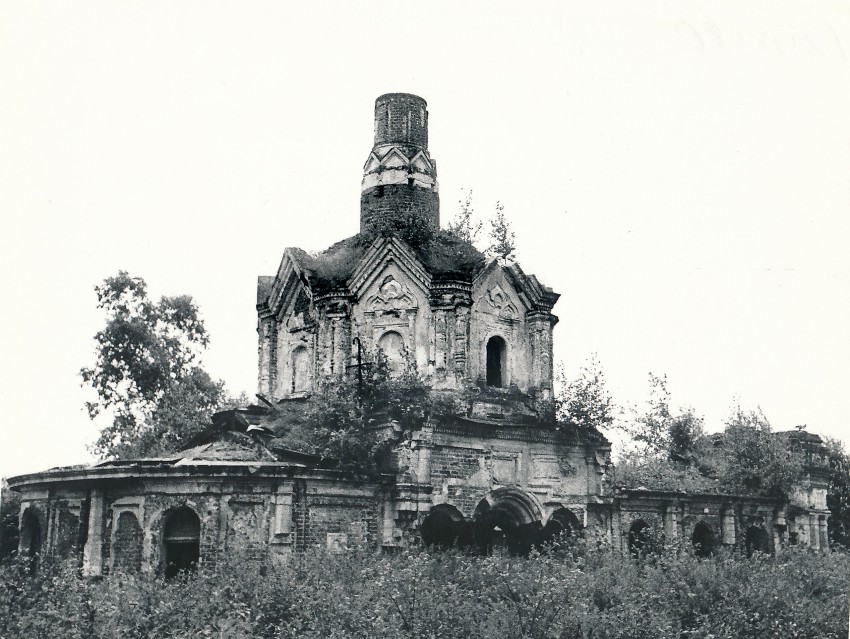 Церковь Тихвинской иконы Божией Матери, Глухово (Дмитровский городской округ, Московская область). фасады
