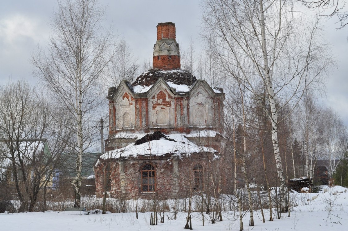 Глухово. Церковь Тихвинской иконы Божией Матери. фасады