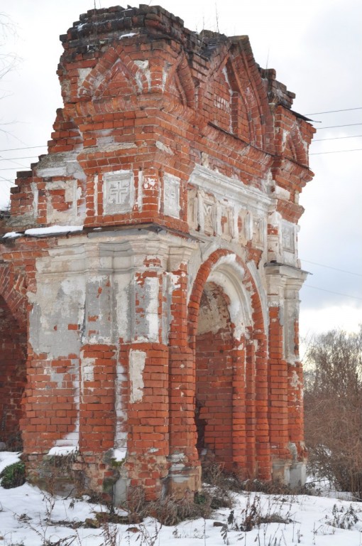 Церковь Тихвинской иконы Божией Матери, Глухово (Дмитровский городской округ, Московская область). архитектурные детали