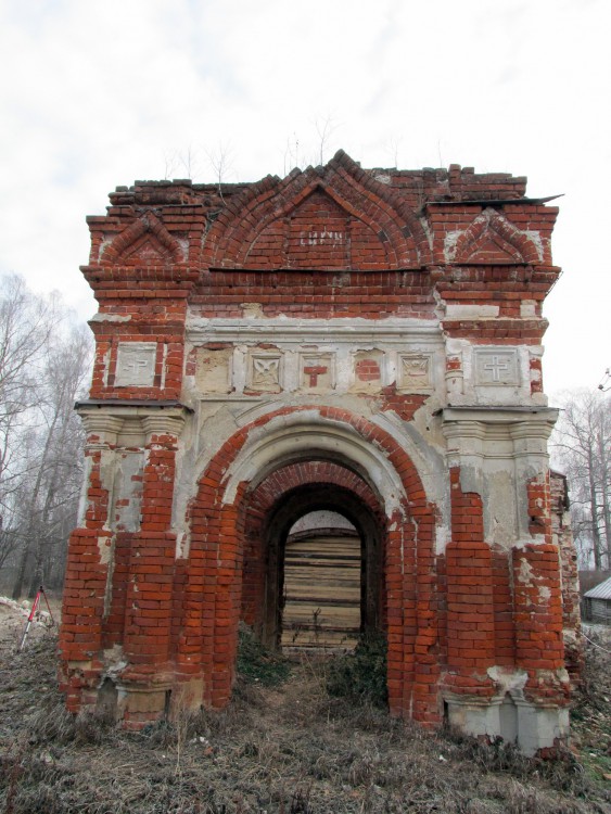 Церковь Тихвинской иконы Божией Матери, Глухово (Дмитровский городской округ, Московская область). фасады
