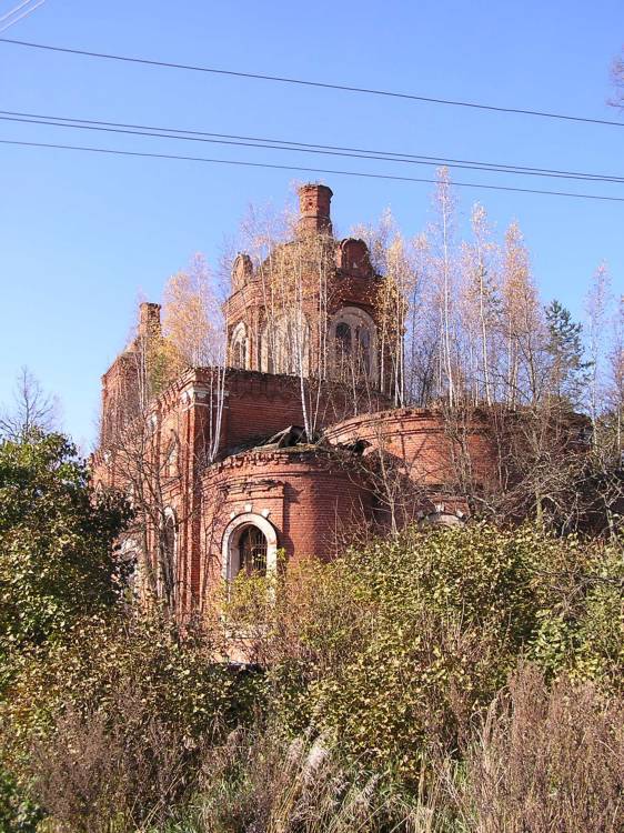 Церковь Казанской иконы Божией матери, Трёхсвятское (Дмитровский городской округ, Московская область). архитектурные детали