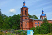 Церковь Казанской иконы Божией матери, , Трёхсвятское, Дмитровский городской округ, Московская область