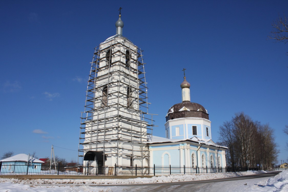 Куликово. Церковь Покрова Пресвятой Богородицы. фасады