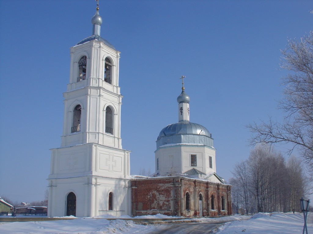 Куликово. Церковь Покрова Пресвятой Богородицы. фасады