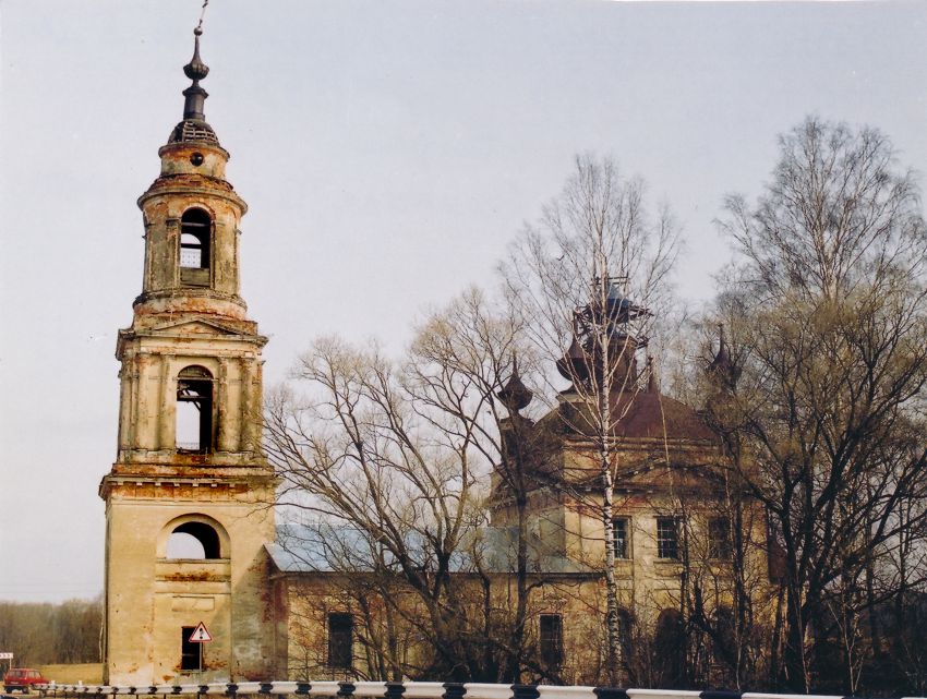 Зятьково. Церковь Сергия Радонежского. фасады