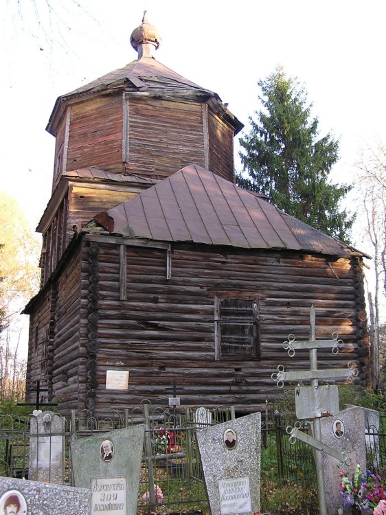Церковь Георгия Победоносца, Веретьево (Талдомский городской округ и г. Дубна, Московская область). фасады