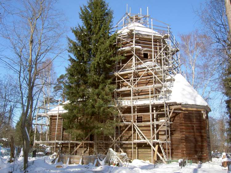 Церковь Георгия Победоносца, Веретьево (Талдомский городской округ и г. Дубна, Московская область). документальные фотографии