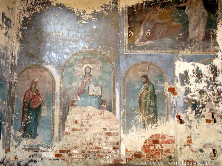 Церковь Троицы Живоначальной, Васильевка (Вадинский район, Пензенская область). интерьер и убранство