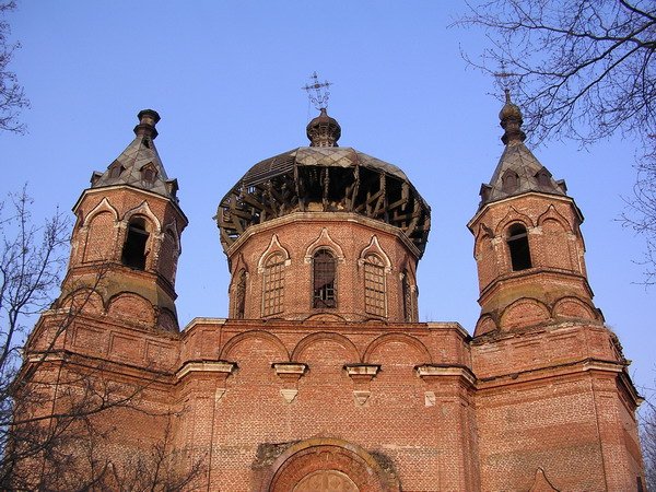 Церковь Воскресения Христова, Красное Знамя (быв. Старая Ольшанка) (Уваровский район и г. Уварово, Тамбовская область). архитектурные детали