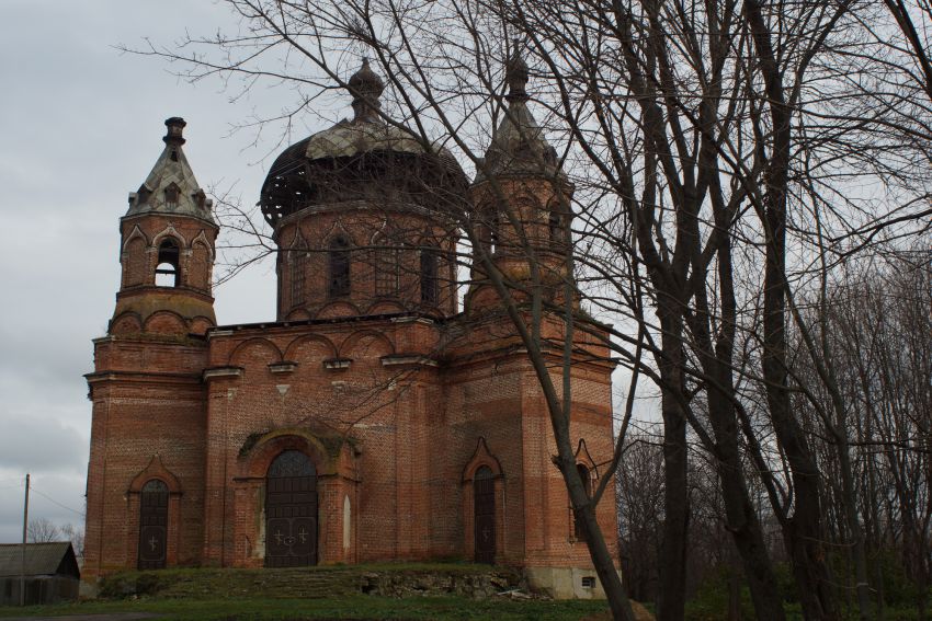 Церковь Воскресения Христова, Красное Знамя (быв. Старая Ольшанка) (Уваровский район и г. Уварово, Тамбовская область). фасады