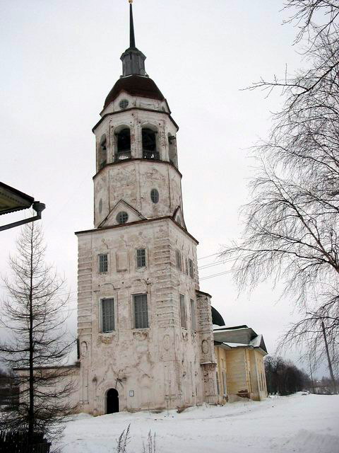 Тотьма. Церковь Успения Пресвятой Богородицы. фасады