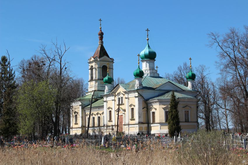 Поречье-Рыбное. Церковь Троицы Живоначальной. фасады