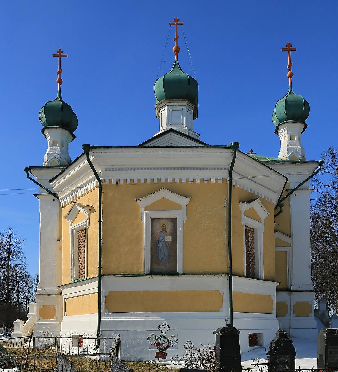 фасады. Церковь Троицы Живоначальной, Поречье-Рыбное (Ростовский район, Ярославская область)