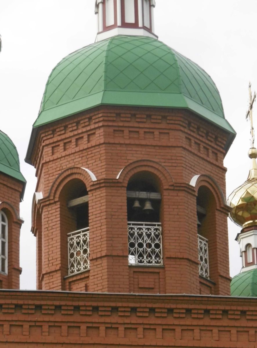 Церковь Николая Чудотворца на Старцевой горе, Сарапул (Сарапульский район и г. Сарапул, Республика Удмуртия). архитектурные детали, Звонница на основном объеме храма