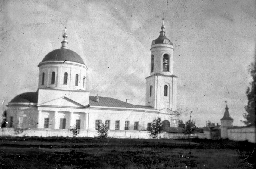 Махра. Троицкий Стефано-Махрищский женский монастырь. Церковь Троицы Живоначальной (Сергия Радонежского). архивная фотография