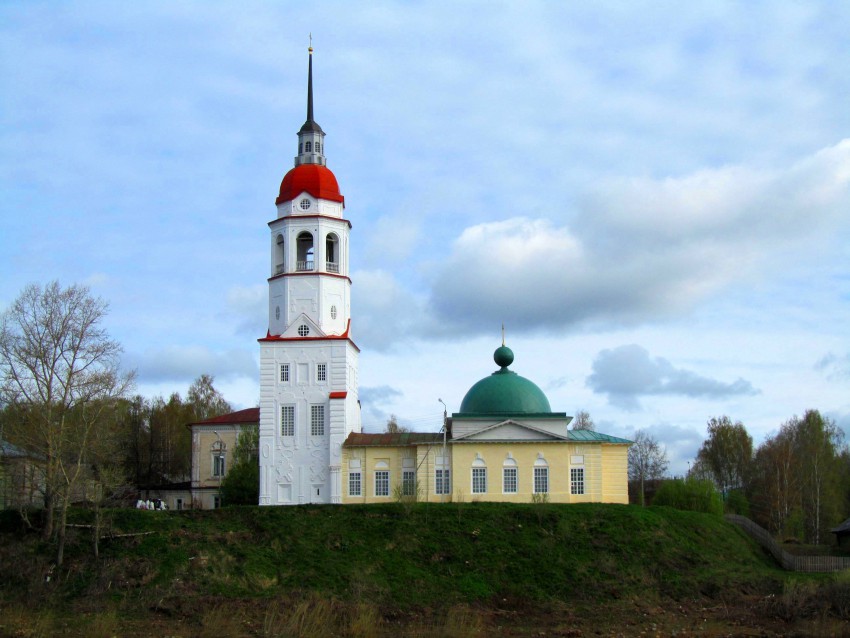 Тотьма. Церковь Успения Пресвятой Богородицы. фасады, южный фасад