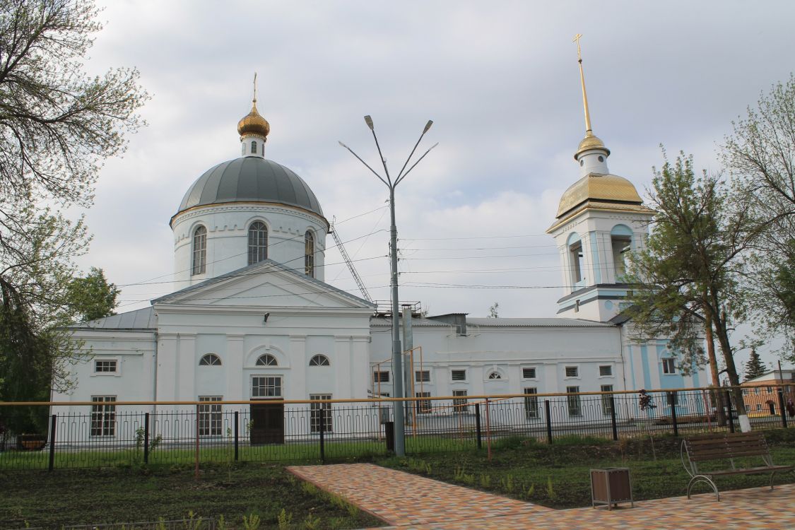 Кафедральный собор Рождества Христова, Уварово (Уваровский район и г. Уварово, Тамбовская область). фасады, Фасады