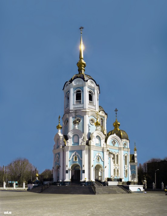 Церковь Александра архиепископа Харьковского, Харьков (Харьков, город, Украина, Харьковская область). фасады