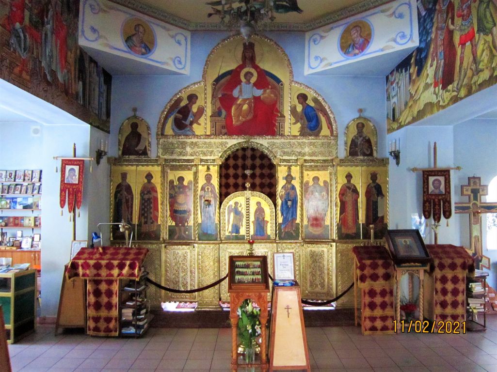 Церковь Николая, царя-мученика, Центральный район (Санкт-Петербург, г. Санкт-Петербург). интерьер и убранство, Внутреннее убранство церкви царя-страстотерпца Николая.
