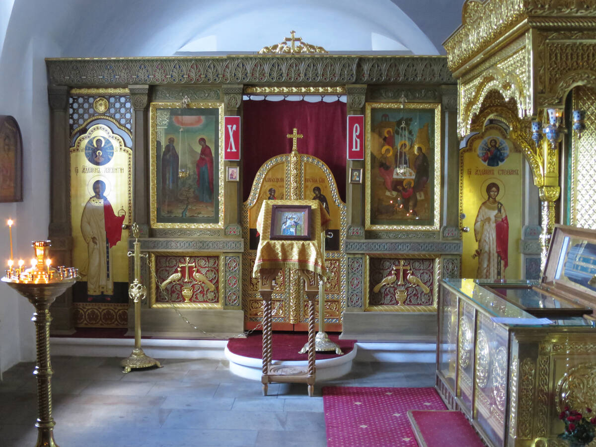 Подворье Афонского Пантелеимонова монастыря. Церковь Никиты мученика, Таганский (Центральный административный округ (ЦАО), г. Москва). интерьер и убранство