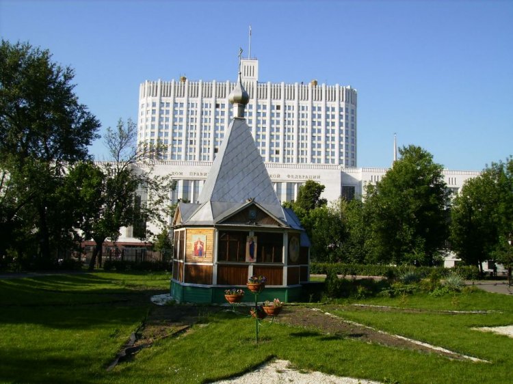Часовня Воздвижения Креста Господня, Пресненский (Центральный административный округ (ЦАО), г. Москва). фасады