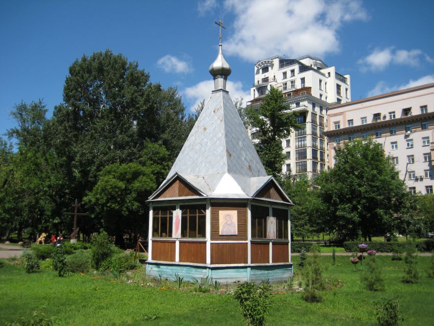 Пресненский. Часовня Воздвижения Креста Господня. фасады