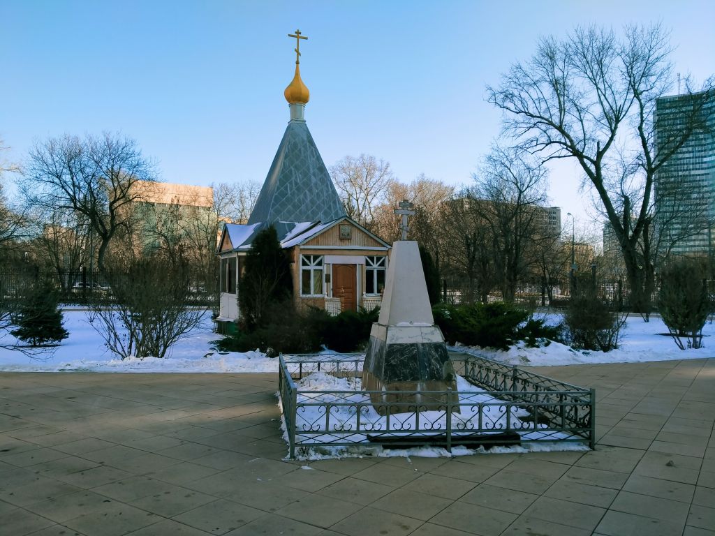 Часовня Воздвижения Креста Господня, Пресненский (Центральный административный округ (ЦАО), г. Москва). фасады